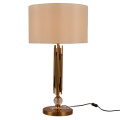 Luxury Retro American Style Metal Bedside Table Lamp For Home Decor